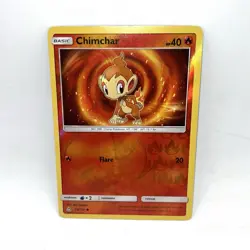 Chimchar 20/156 Common Reverse Holo Card SM Ultra Prism Pokemon TCG - Image 1