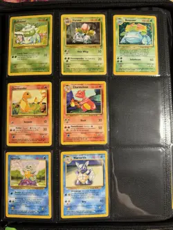 Incomplete Original 151 Pokemon Card Binder Set (LP to HP) - Read Description - Image 1