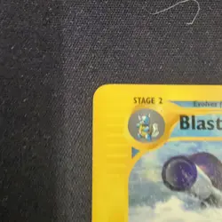 Blastoise 37/165 Non-Holo Rare LP Expedition E-Reader Card Pokemon TCG - Image 2