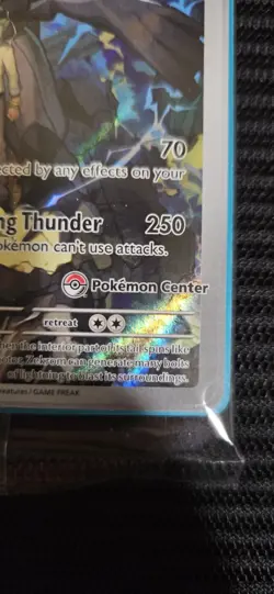 N's Zekrom 031 Ascended Heroes ETB Promo Pokemon Center Stamp SEALED Mint - Image 2