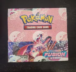 Fusion Strike Booster Box 36 Packs Factory Sealed Sword & Shield Pokemon - Image 1