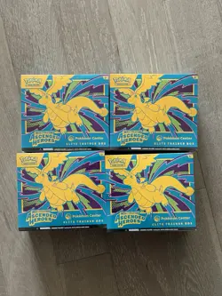 X6 Pokemon TCG Ascended HEROES POKEMON CENTER PCK ETB ELITE TRAINER BOX SEALED - Image 2