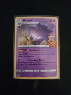 Pokemon TCG Gengar Trick or Trade 2023 066/196 Holo Rare NM - Image 1