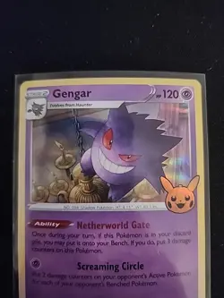 Pokemon TCG Gengar Trick or Trade 2023 066/196 Holo Rare NM - Image 2