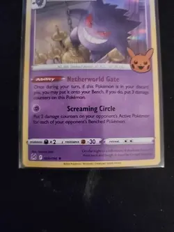 Pokemon TCG Gengar Trick or Trade 2023 066/196 Holo Rare NM - Image 3