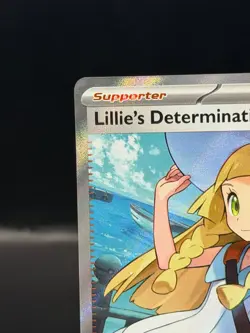 Lillie's Determination 169/132 Full Art Holo Ultra Rare NM 2025 Pokemon ME01 - Image 3