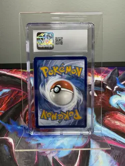 Pikachu Black Star Promo Pokemon TCG Paldea Evolved 027 CGC 9 - Image 2