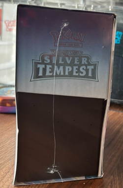 Pokemon Sword & Shield SILVER TEMPEST ETB Elite Trainer Box Sealed with Acrylic - Image 3