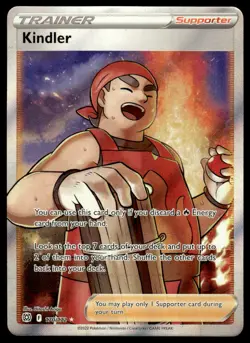 Pokemon TCG SWSH09: Brilliant Stars #170/172 Kindler (Full Art) NM - Image 1