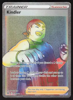 Pokemon TCG SWSH Brilliant Stars #179/172 Kindler (Secret) LP - Image 1