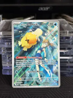 Pokemon TCG Misty's Psyduck Destined Rivals 193/182 Illustration Rare - Image 1