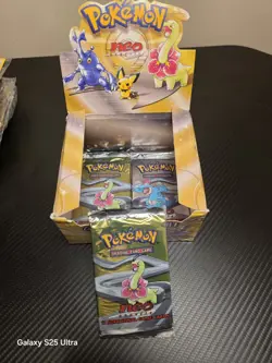 2000 Pokemon TCG Neo Genesis CASE FRESH Factory Sealed Booster Pack (Meganium) - Image 5