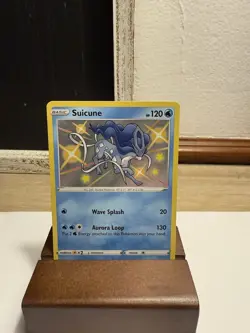 Pokemon TCG Suicune Holo Rare Shining Fates Baby Shiny Vault SV022/SV122 - Image 1