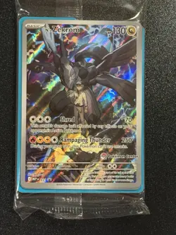 N's Zekrom 031 Ascended Heroes ETB Promo Pokemon Center Stamp - SEALED IN HAND - Image 2