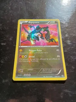 Pokemon ENG Shiny Rayquaza Dragons Exalted 128/124 Secret No Charizard Gold Star - Image 2