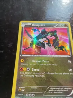 Pokemon ENG Shiny Rayquaza Dragons Exalted 128/124 Secret No Charizard Gold Star - Image 4