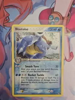 Pokemon TCG Blastoise 1/17 POP Series 3 Rare NM Non-Holo - Image 2
