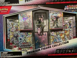 (2x) POKEMON TCG Prismatic Evolutions Premium Figure Collection ✅Sealed - Image 2