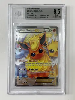 Flareon EX RC28/RC32 Pokemon XY Generations Radiant Collection RC28 BGS 8.5 - Image 1