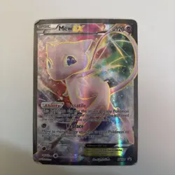 Pokemon TCG Mew EX XY126 Generations Black Star Promo Full Art HP/DMG - Image 1