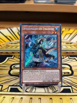 Yugioh Spiegelmagier Der Eisbarriere BLTR-DE007 Secret Rare - Image 1