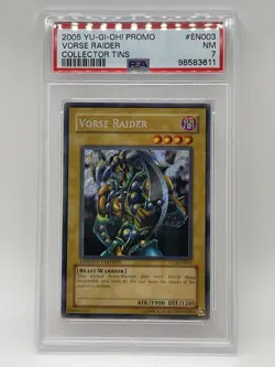Vorse Raider 2005 PSA 7 NM Secret Rare CT2-EN003 Collector Tins Promo Yugioh - Image 2