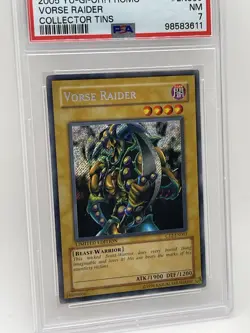Vorse Raider 2005 PSA 7 NM Secret Rare CT2-EN003 Collector Tins Promo Yugioh - Image 5