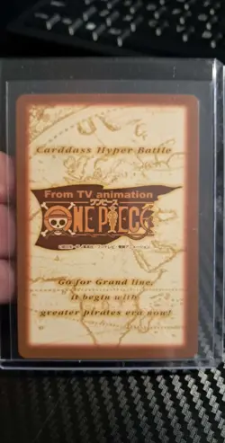 BANDAI One Piece Hyper Battle H33 CHOPPER CREW SCARCE EARLY CARD - Image 2