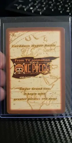 BANDAI One Piece Hyper Battle C141 LUFFY CREW SCARCE EARLY CARD - Image 2