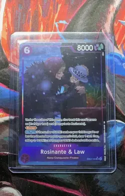 One piece EB04-038 Rosinante & Law SR Alt Art Rosinante & Law English Near Mint - Image 1