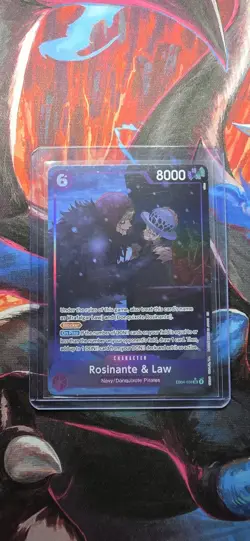 One piece EB04-038 Rosinante & Law SR Alt Art Rosinante & Law English Near Mint - Image 2