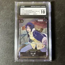 2023 One Piece Tashigi Japan. OP02-105 Collection Girls Edition For Asia CGC 10 - Image 1