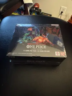 One Piece OP06 Wings of the Captain SEALED Booster Box W Acrylic Case - Image 2