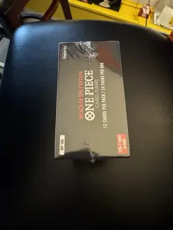 One Piece OP06 Wings of the Captain SEALED Booster Box W Acrylic Case - Image 4