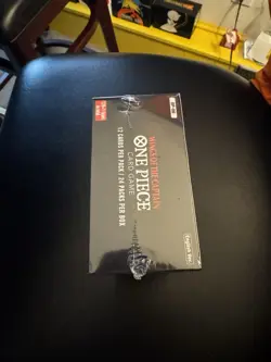 One Piece OP06 Wings of the Captain SEALED Booster Box W Acrylic Case - Image 5