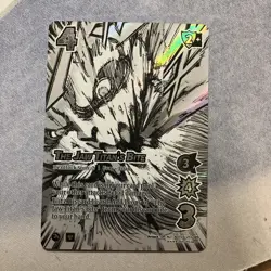 Universus Attack On Titan Jaw Bite Ultra Rare Alt Art Card NM Manga #213/18 - Image 1