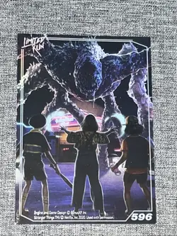 Stranger Things 3 - Limited Run Games - Silver SP Trading Card #596 - Image 1