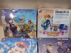 Genshin Impact Trading Collectible Card Game Booster Box CCG TCG SSR UR 4 Boxes - Image 3