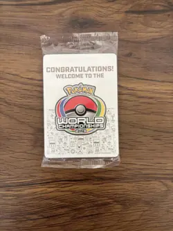 Sealed Pokemon Worlds 2019 Champions Festival SM231 NM+ Black Star Promo Card - Image 1