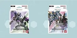 Gundam Card Game ST07 Celestial Drive & ST08 Flash of Radiance Starter Deck ENG - Image 1