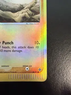 Pokemon TCG Geodude EX Dragon Reverse Holo Common Card 56/97 LP - Image 5