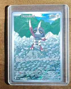 Pawniard 142/086 - Illustration Rare IR - Black Bolt - Pokemon Card NM English - Image 1