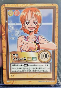 BANDAI One Piece Hyper Battle C336 NAMI CREW SCARCE EARLY CARD - Image 1