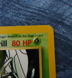 Pokemon Koga's Beedrill 9/132 Gym Challenge Holo Card with swirl CGC TCG - Image 3