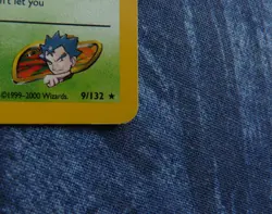 Pokemon Koga's Beedrill 9/132 Gym Challenge Holo Card with swirl CGC TCG - Image 4
