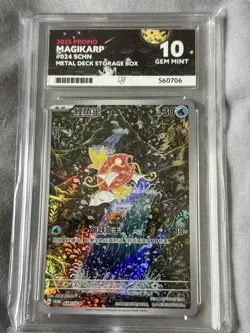 Magikarp Promo Card 024/Sv-p Chinese Pokemon Ace 10 Perfect Subgrades - Image 1