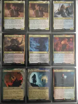 Magic the Gathering: Lord of the Rings lot of 159 cards. Aragorn the Uniter - Image 3