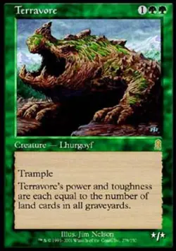 MTG English Terravore NM Normal Odyssey - Image 1