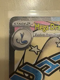 Mega Dragonite EX Full Art Holo Pokemon Card 370 HP Ryuno Glide ASC CM 271/217 - Image 3