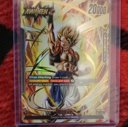 Bandai Dragon Ball Super Card Game Gogeta Leader FB05-095 Foil Standard - Image 1